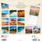 Beaches | 2026 12 x 24 Inch (Hanging) Monthly Square Wall Calendar | Foil Stamped Cover | Plastic-Free | BrownTrout | Travel Nature Tropical